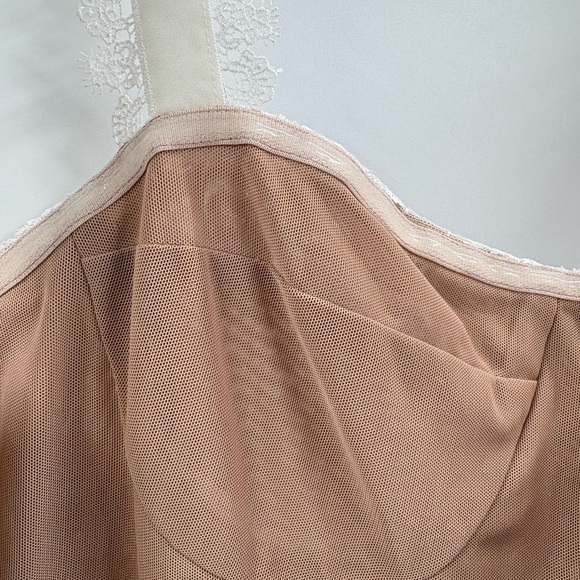 Bronx and Banco bride bridal wedding white boho Tiffany Blanc Dress size medium - Picture 9 of 16